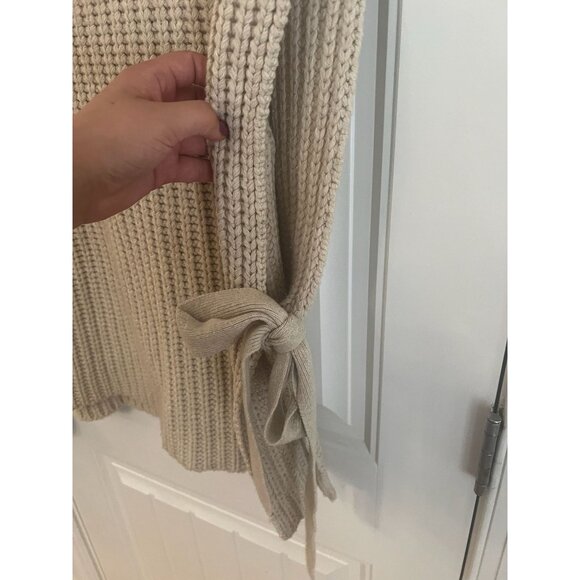 See By Chloe Women's Turtleneck Tied Apron Sweater Wool Blend Knitted Sz XS - Picture 5 of 7